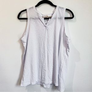 Christian Siriano white tank - XL